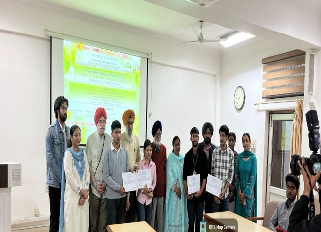 Certificates awarded to students