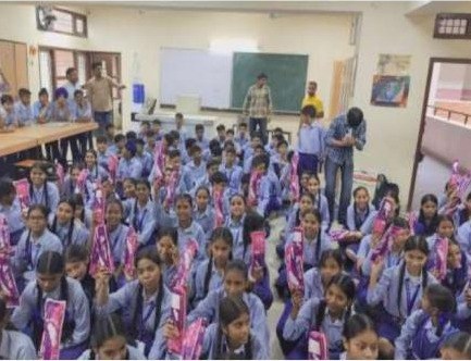 Awareness Camp on Menstrual Hygiene and Gender Sensitisation in Kishangarh