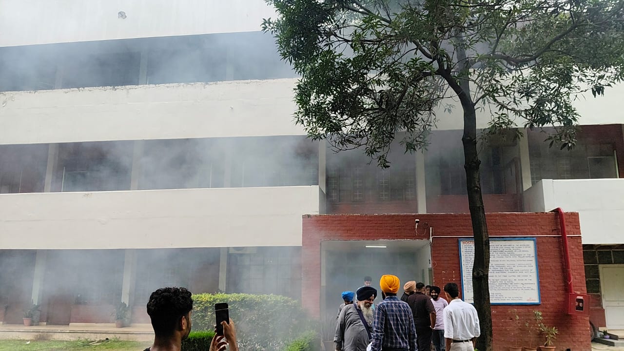 Fogging Operation on 31 July 2025 — anti-larval intervention at SGGS College, Sector 26