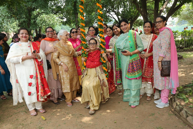 Teej Festival celebration