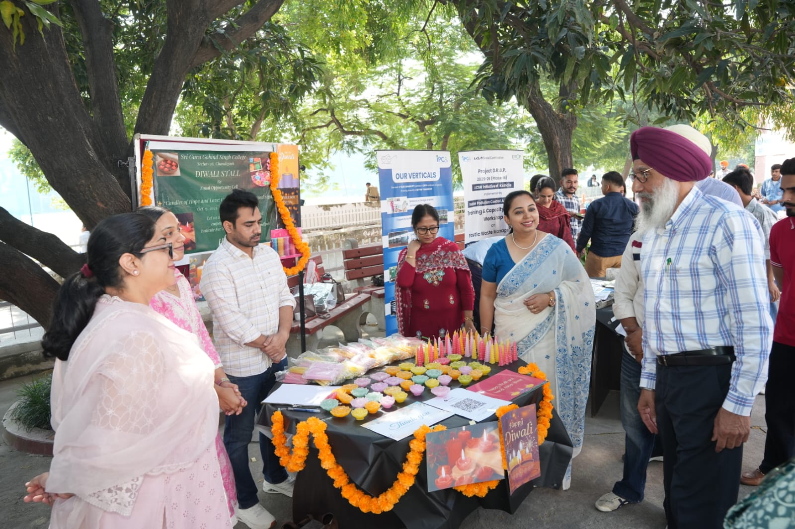Annual Diwali Stall in collaboration with Institute for the Blind