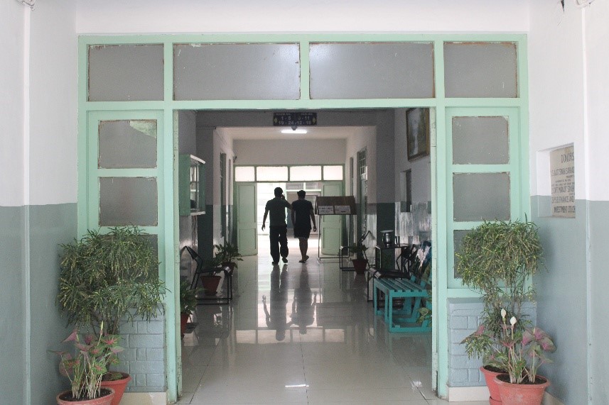 Boys' Hostel — entrance