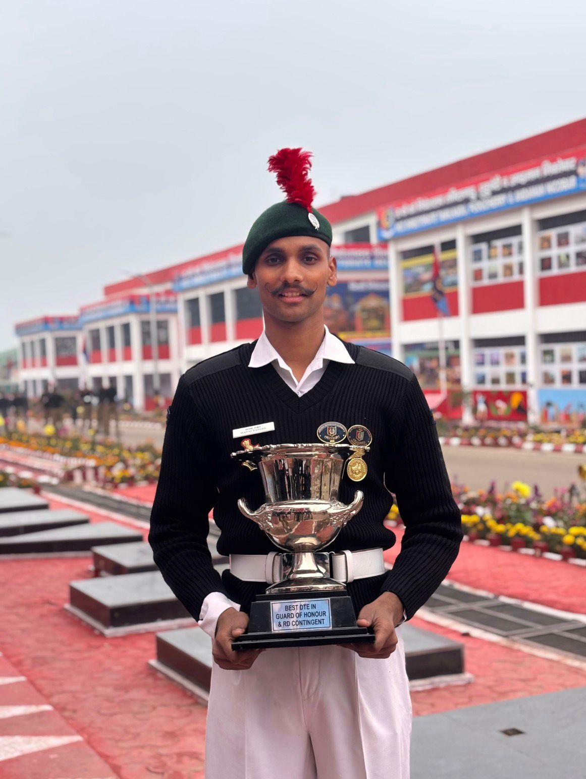 Cadet Manas at RDC Camp 2026, New Delhi