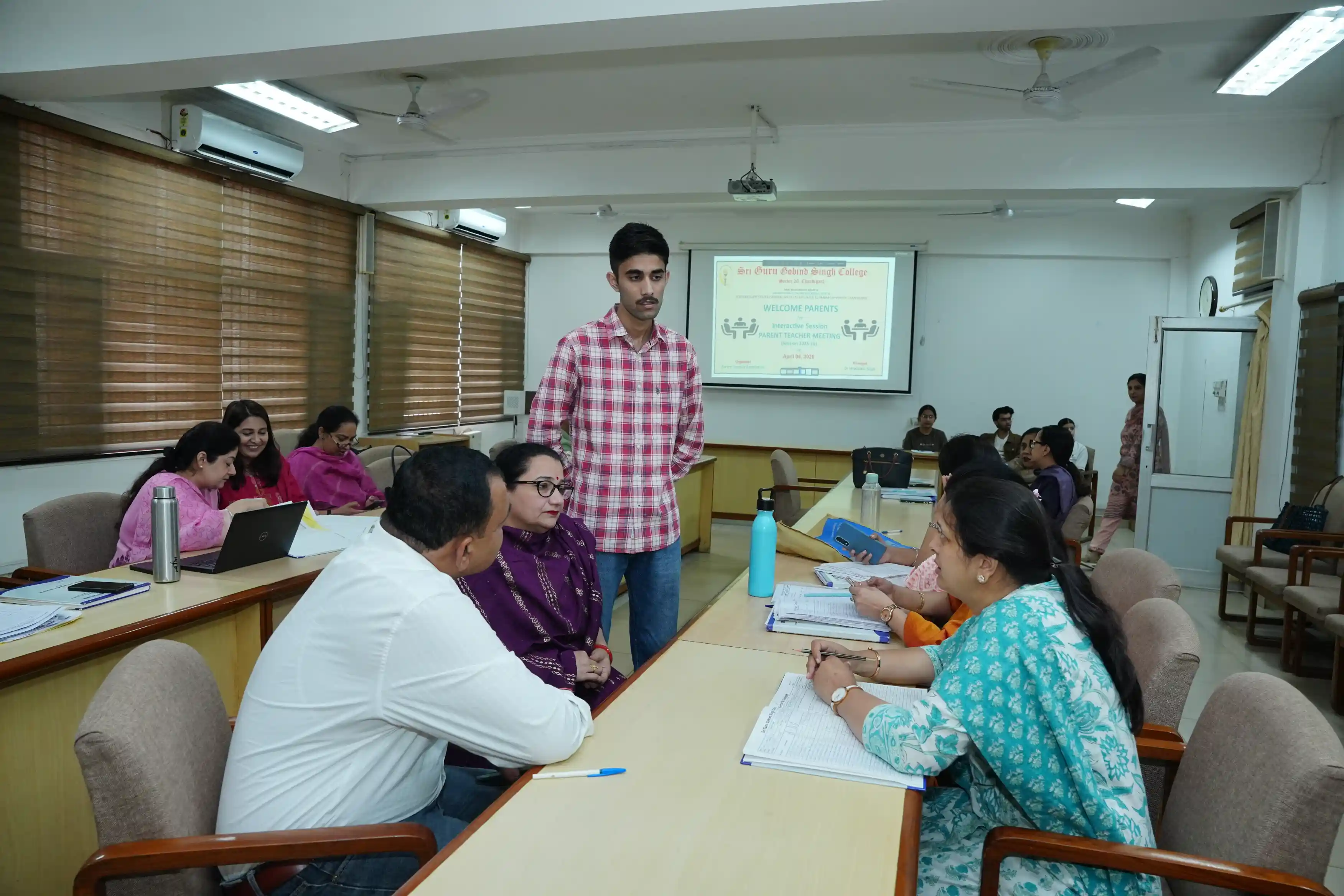Department-wise interaction session