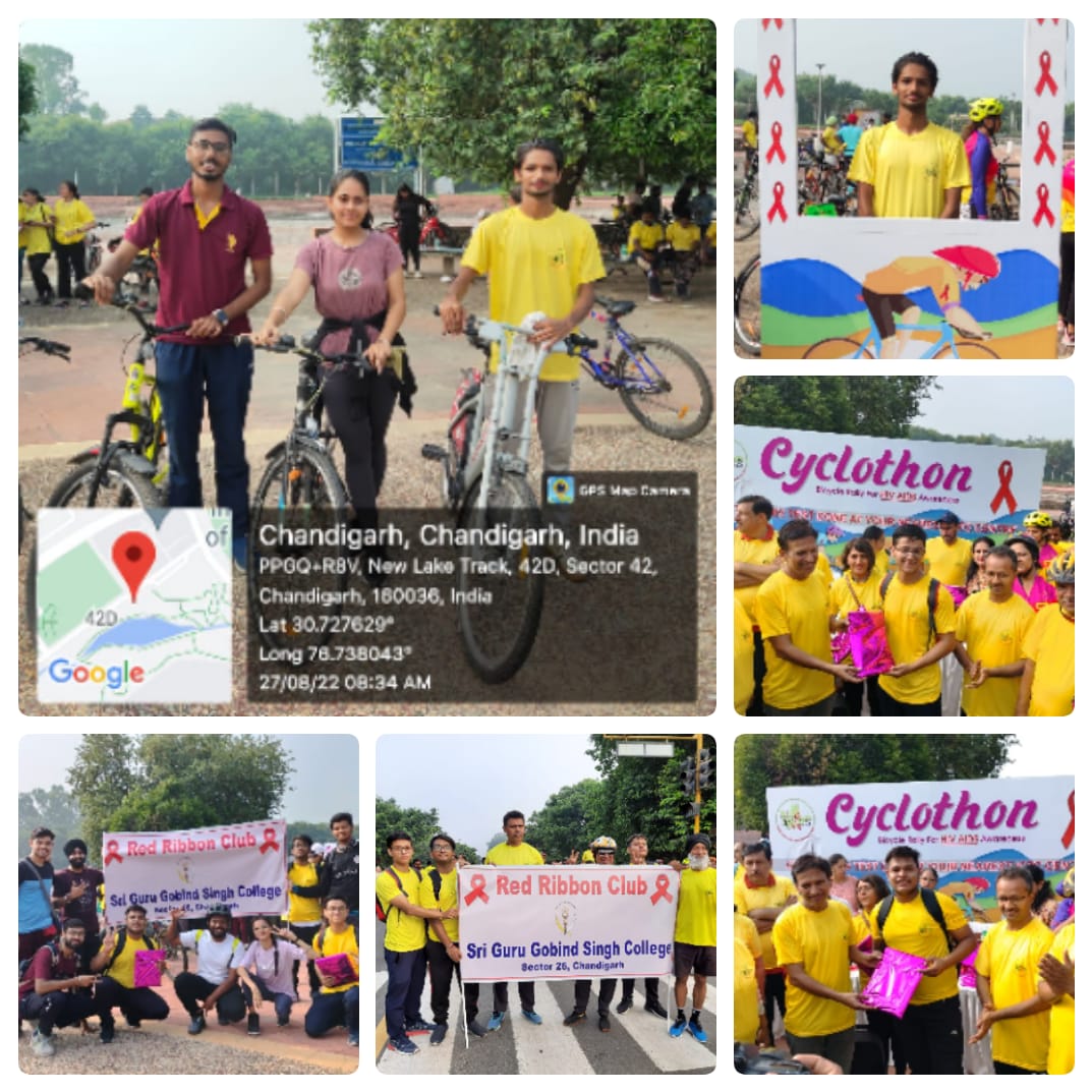 Cyclothon 2023 participants and prize winners