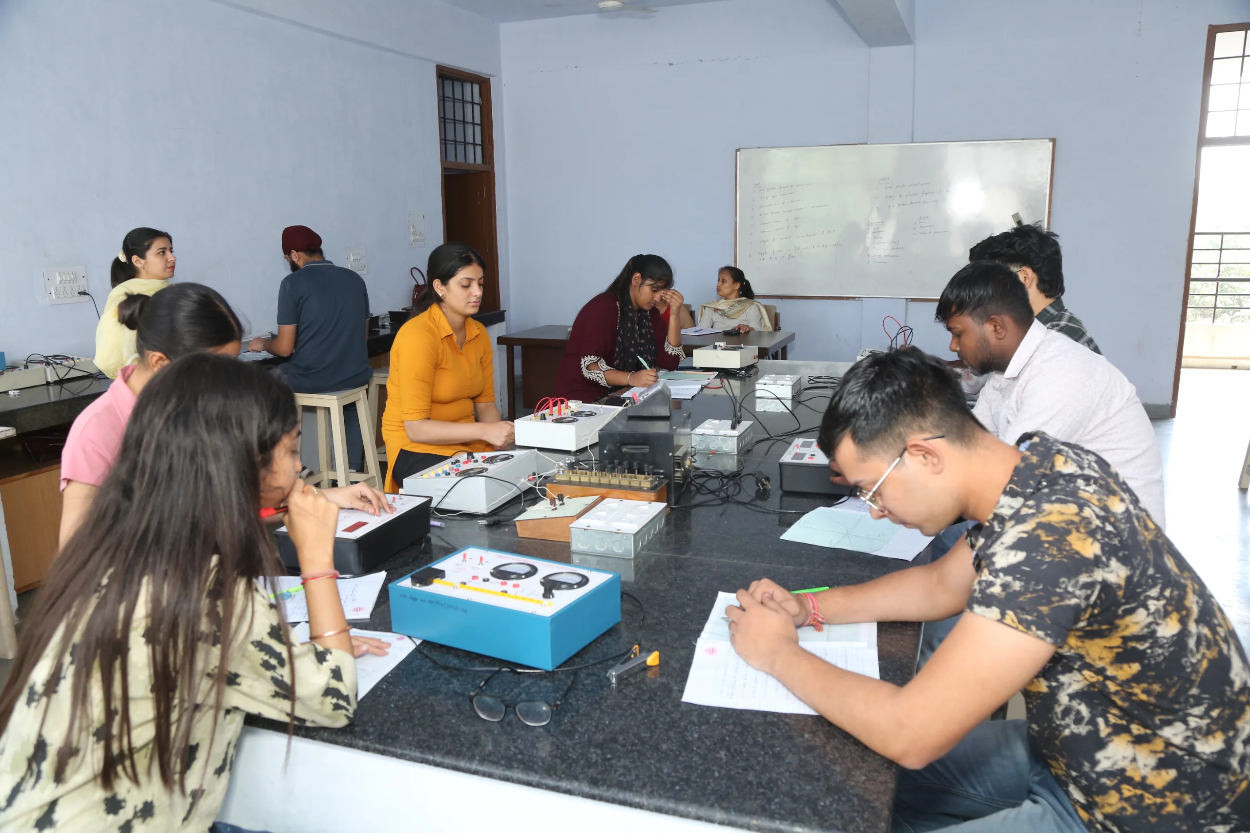 Collaborative lab work